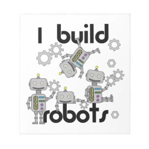 I Build Robots Notepad