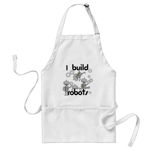 I Build Robots Standard Apron (Front)