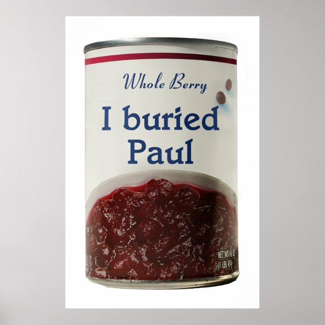 I Buried Paul poster (Front)
