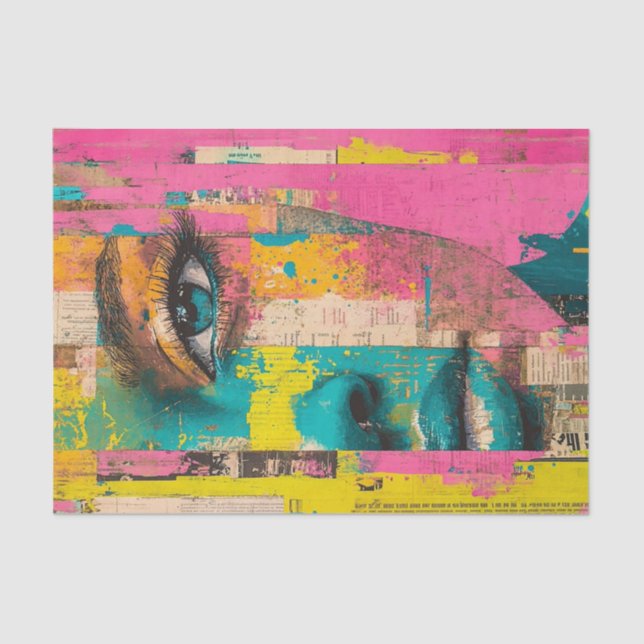 I C U Collection2 Tissue Paper (Front)