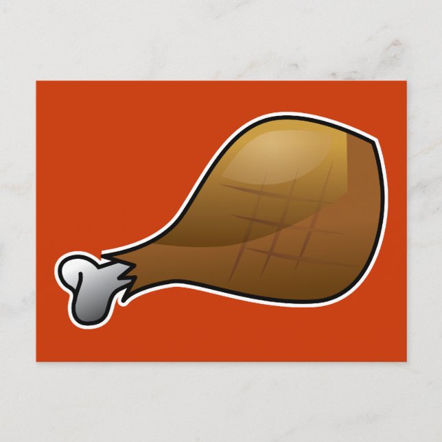 I Call Drumstick! - Thanksgiving Turkey Leg Holiday Postcard (Front)