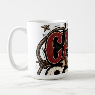 I Call the Shots Bold Western Funny Quote Coffee Mug