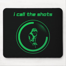 I call the shots quote bright green 