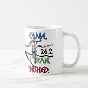 I Came, I Ran, I Finished  - 26.2 mug