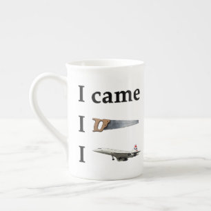 I Came, I Saw, I… Bone China Mug
