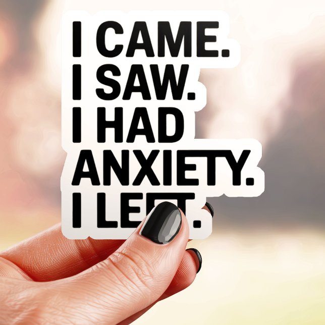  I Came I Saw I Had Anxiety (Creator Uploaded)