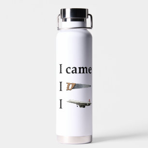 I Came, I Saw, I… Water Bottle