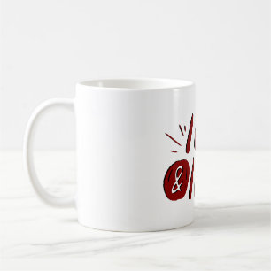 i can and i will motivational design  coffee mug