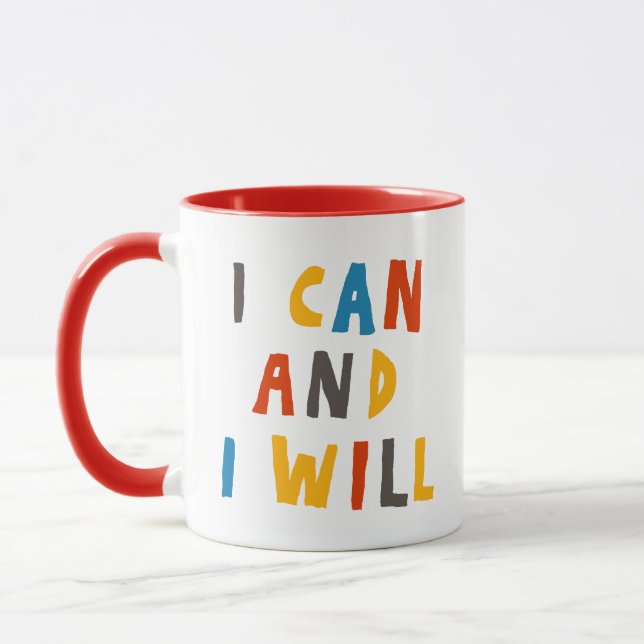 I Can And I Will Mug (Left)
