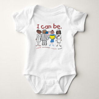 I can be baby bodysuit