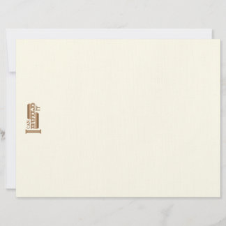 I Can Build It 8.5" x 11" Letterhead and Envelope
