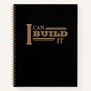 I Can Build It 8.5" x 11" Planner/ Notebook
