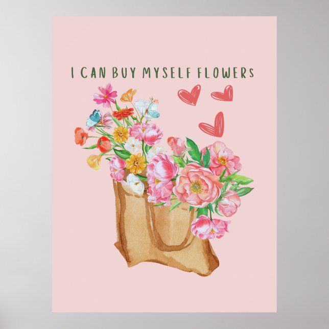 I Can Buy Myself Flowers     Poster (Front)