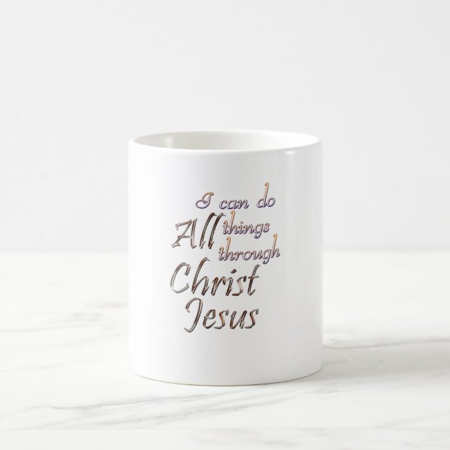 I Can Coffee Mug (Center)