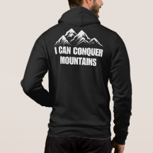 I Can Conquer Mountains Inspirational Quote