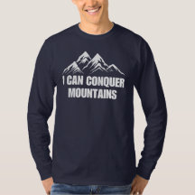 I Can Conquer Mountains Inspirational Quote