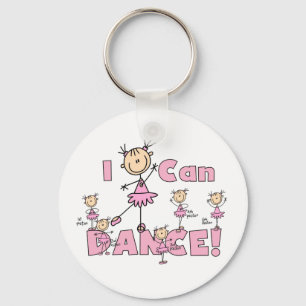 I Can Dance T-shirts and Gifts Key Ring