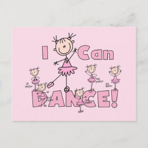 I Can Dance T-shirts and Gifts Postcard