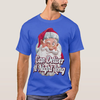 I Can Deliver All Night Long Naughty Dirty Christm T-Shirt