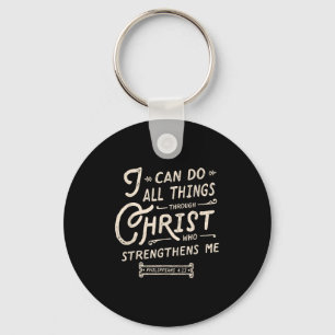 I Can Do All Thing Through Christ Bible Verse Quot Key Ring