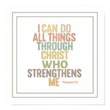 I Can Do All Things Bible Verse Philippians 4:13