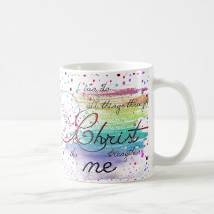 I can do all things coffee mug