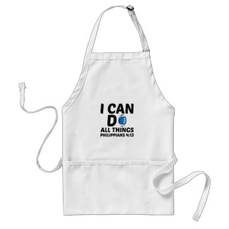 I CAN DO ALL THINGS FOOTBALL STANDARD APRON