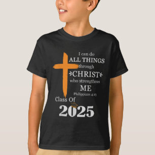 I Can Do All Things Jesus Christian Cross God Fait T-Shirt
