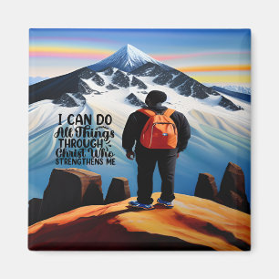 I Can Do All Things Motivational Magnet