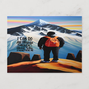 I Can Do All Things Motivational Postcard