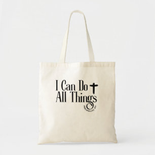 I Can Do All Things Philippians 4:13 Tote Bag