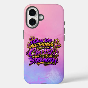 I can do all things through Christ iPhone 16 Case