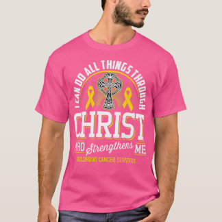 I Can Do All Things Through Christ Childhood Cance T-Shirt