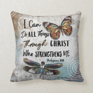 I Can Do All Things Through Christ Cushion