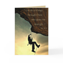 I Can Do All Things Through Christ - Greeting Card
