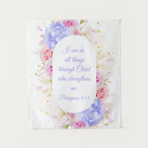 I Can Do All Things Through Christ – Philippians 4 Tapestry