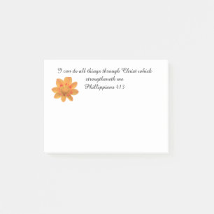 I can do all things through Christ Post-it Notes