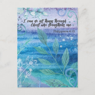 I Can Do All Things Through Christ Postcard