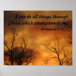 I Can Do All Things Through Christ poster