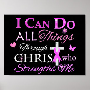 I CAN DO ALL Things Through CHRIST Poster