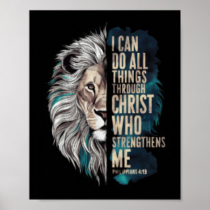 I Can Do All Things Through Christ  Poster