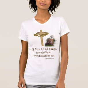 I can do all things through Christ scripture T-Shirt