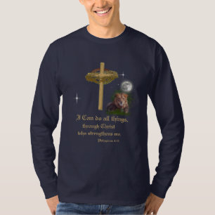 I can do all things through Christ scripture T-Shirt