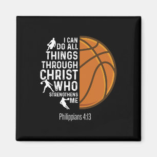 I Can Do All Things Through Christ - Sketll Player Magnet