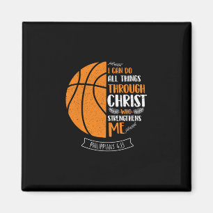 I Can Do All Things Through Christ - Sketll Player Magnet