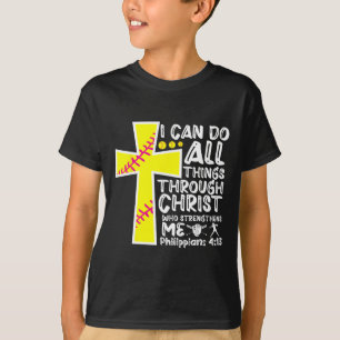 I Can Do All Things Through Christ Softll Christia T-Shirt