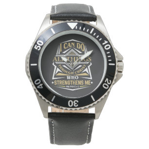 I Can Do All Things Through Christ Watch