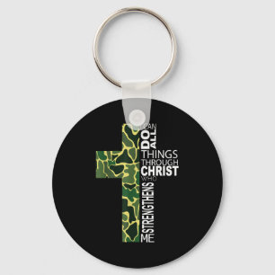I Can Do All Things Through Christ Who Strengthens Key Ring