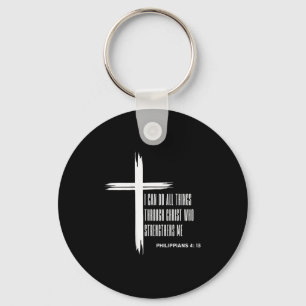 I Can Do All Things Through Christ Who Strengthens Key Ring