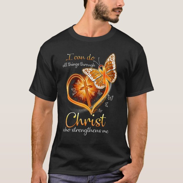 I Can Do All Things Through Christ Who Strengthens T-Shirt (Front)